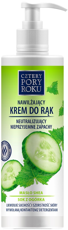 Cztery Pory Roku Krem do rąk  nawilżający,neutralizujący nieprzyjemne zapachy