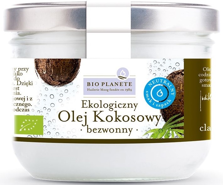 Bio Planete Olej kokosowy bezwonny  BIO