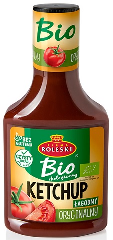 Roleski Ketchup ekologiczny BIO Oryginalny - łagodny