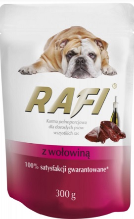 Rafi Karma completo para perros adultos de todas las razas con carne.
