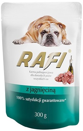 Rafi Complete food for adult dogs of all breeds with lamb