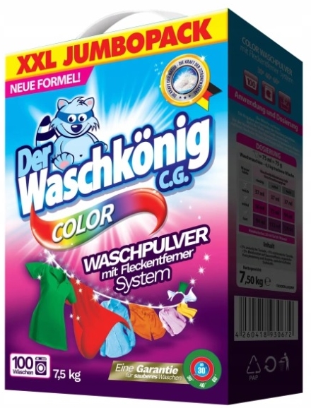 Der Waschkonig C.G. Color Proszek  do prania