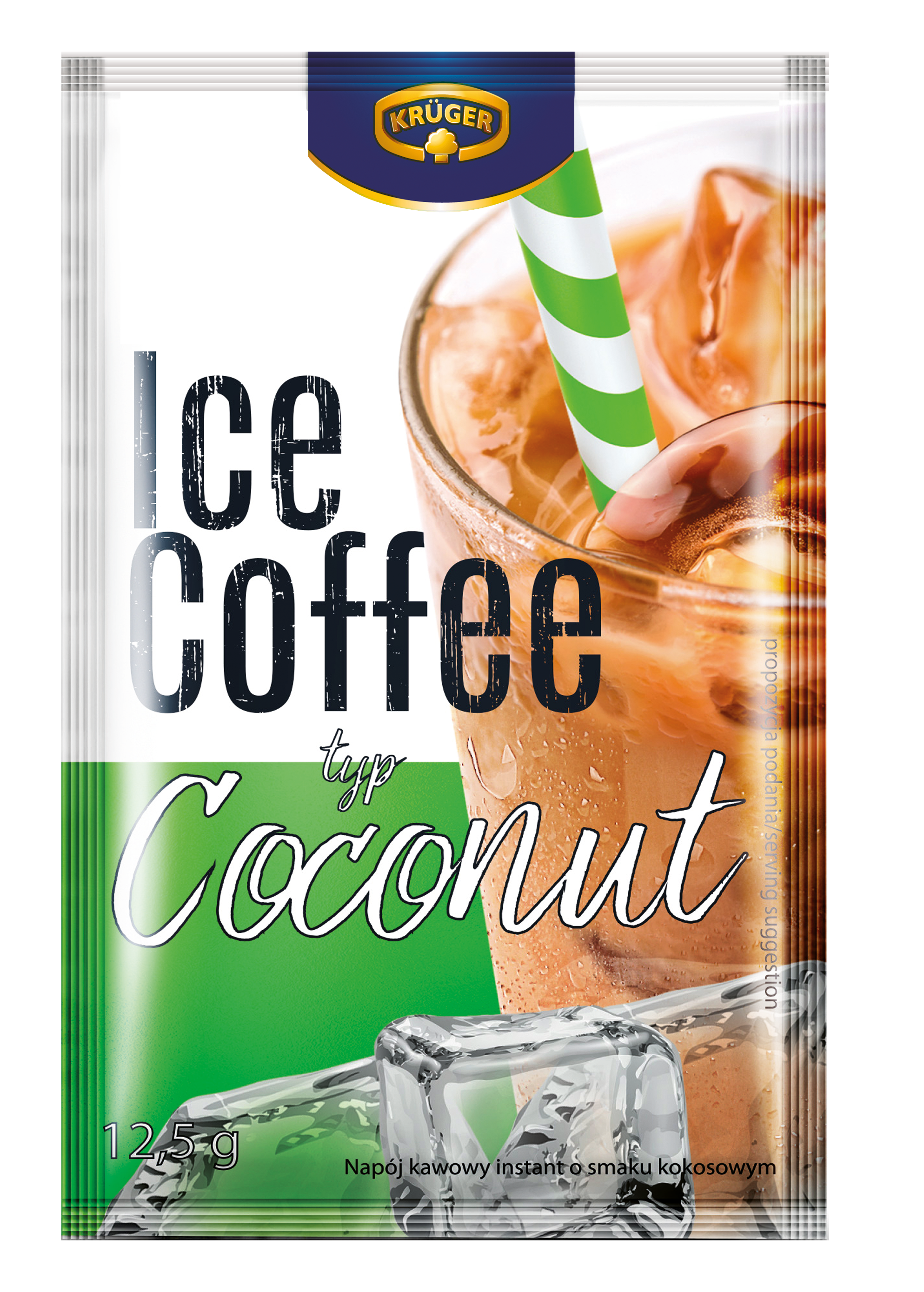 Ice coffee typ Coconut Napój kawowy instant o smaku kokosowym