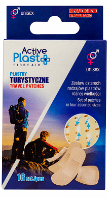 Active Plast First Aid Plastry  turystyczne
