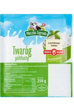 Mleczna Zagroda Half-fat cottage cheese