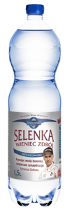 Selenka Wieniec Spa natural mineral water, still water