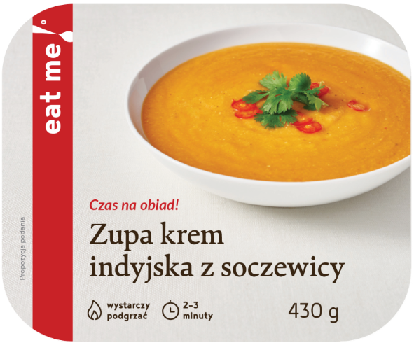 Eat Me Zupa krem indyjska z soczewicy