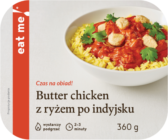 Eat Me Butter Chicken z ryżem po indyjsku