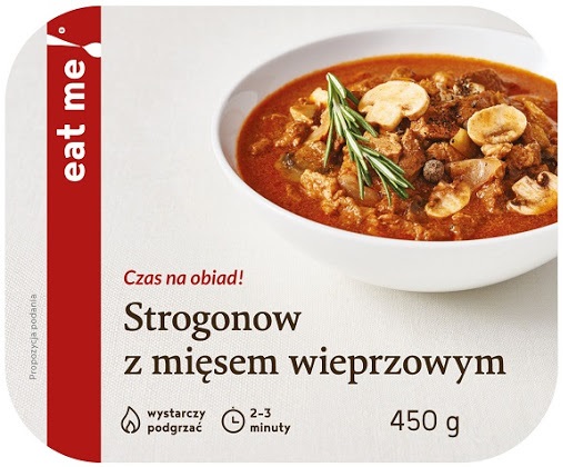 Eat Me STROGONOW Z MIĘSEM WIEPRZOW