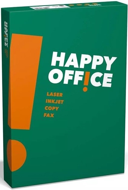 Fotokopiertes Papier Igepa HAPPY OFFICE A4 80 g / m2, Ries von 500 Blatt