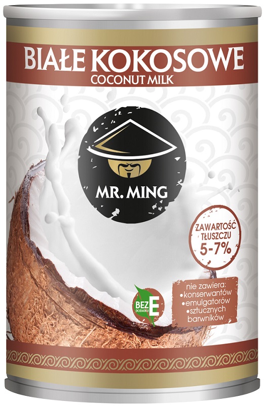 Mr. Ming Białe kokosowe mleczko 5-7% tłuszczu