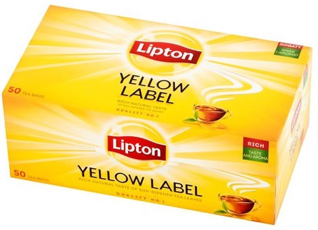 Lipton Yellow Label herbata czarna ekspresowa