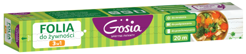 Gosia-Folie für Lebensmittel 3 in 1 20 m