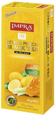 Impra Citrus Punch Черный чай Цейлонский черный чай Экспресс