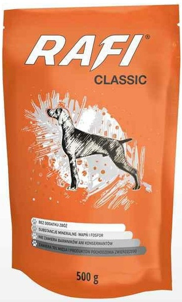 Rafi Classic Alleinfuttermittel für erwachsene Hunde aller Rassen ohne Zusatz von Getreide
