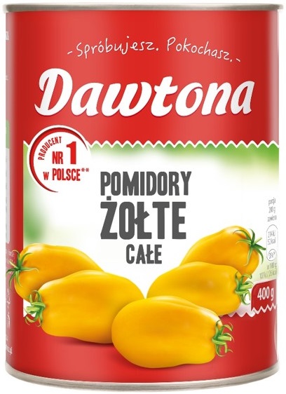 Dawtona Pomidory żółte całe