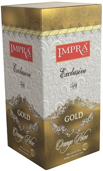 Té de hoja de Ceilán negro dorado exclusivo de Impra