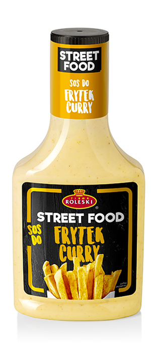 Roleski Sos do Frytek Curry linia Street Food