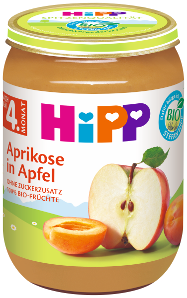Manzanas HiPP gratuitas con albaricoques BIO