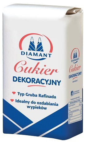 Diamant Cukier dekoracyjny  Gruba Rafinada