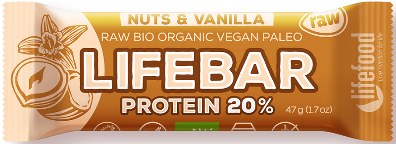 Lifefood-Nuss-Vanille-Protein-rohes BIO