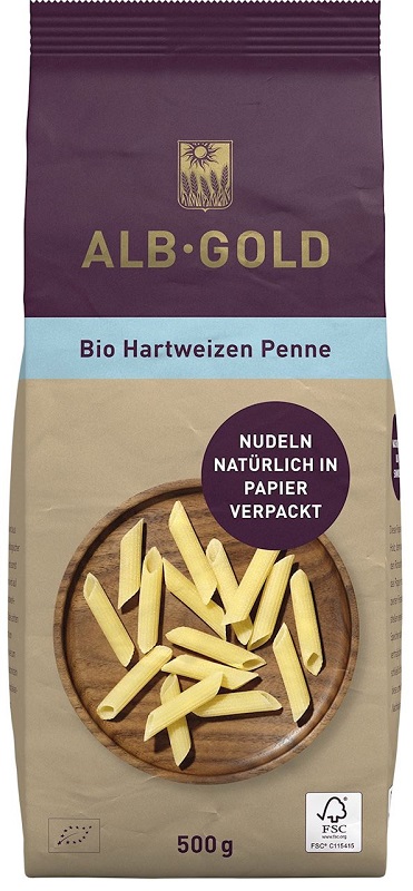 Alb-Gold Pasta (semolina) penne BIO