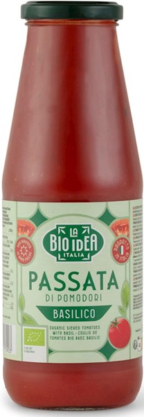 La Bio Idea Passata with BIO basil