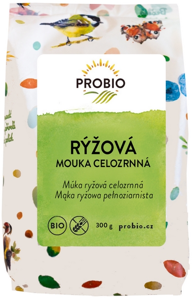 Probio mąka ryżowa pełnoziarnista bezglutenowa BIO