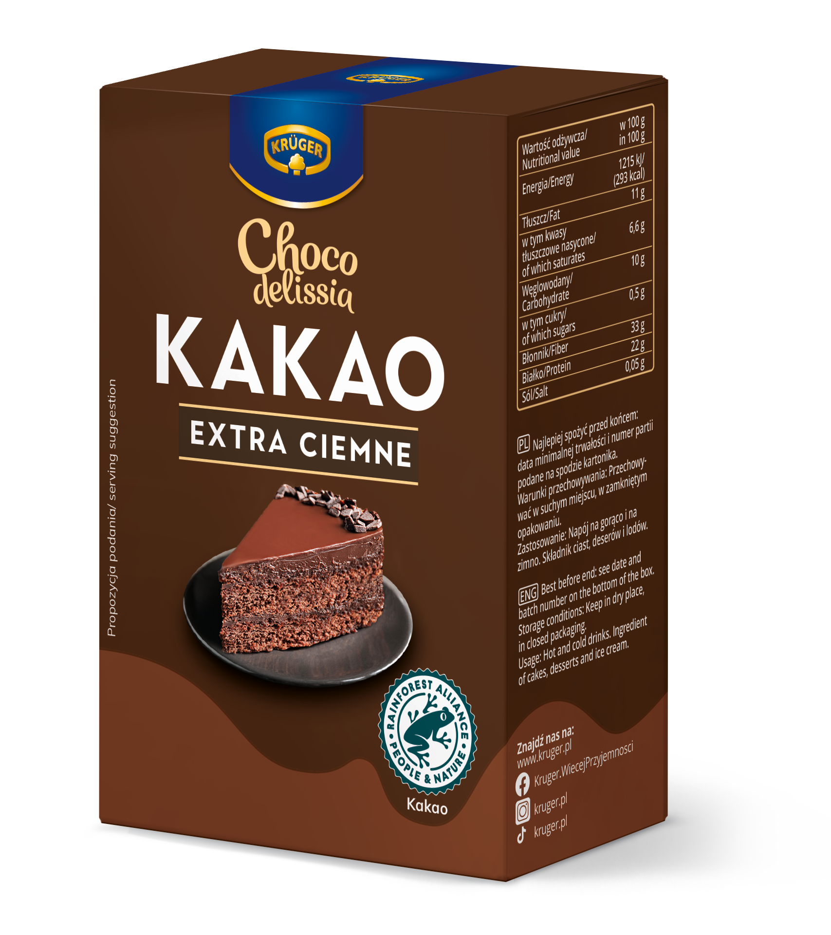 Krüger kakao extra ciemne