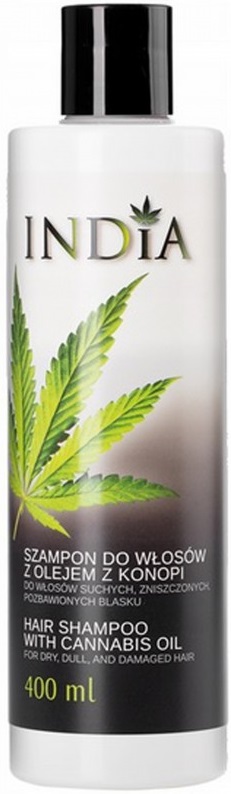 India Hair shampoo with hemp oil