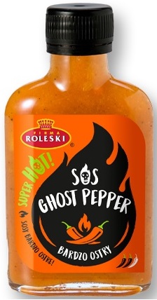 Roleski Ghost Pepper Sauce Super Hot Very hot