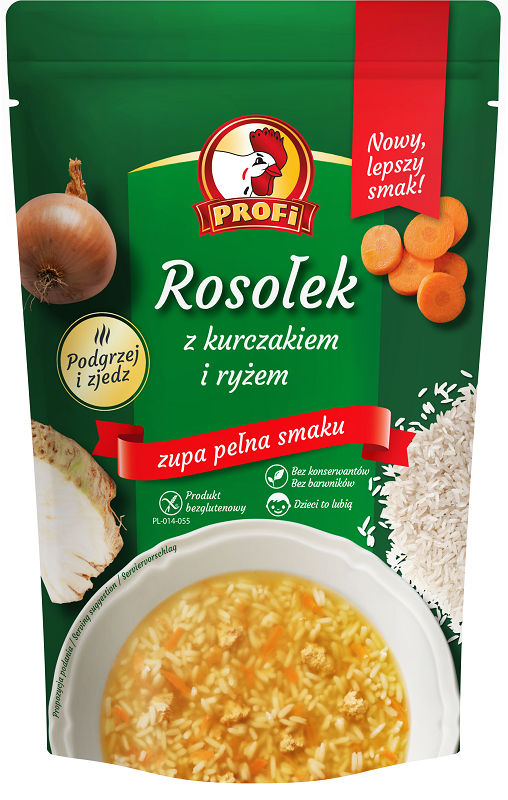 Profi Rosołek z kurczakiem i ryżem