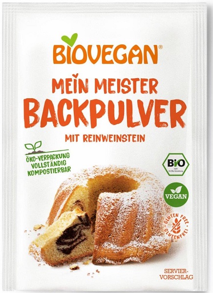 Biovegan Proszek do pieczenia bezglutenowy 3x17g BIO