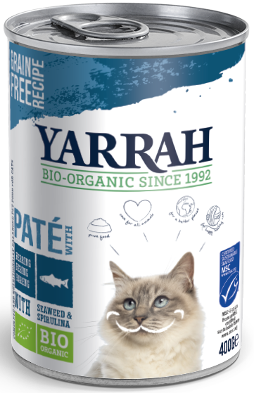 Paté de Yarrah Cat con arenque y algas marinas BIO