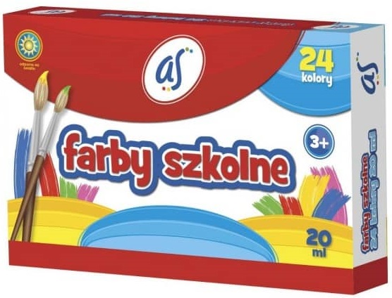 As Farby szkolne 24 kolory