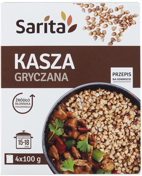 Sarita kasza gryczana 4*100g