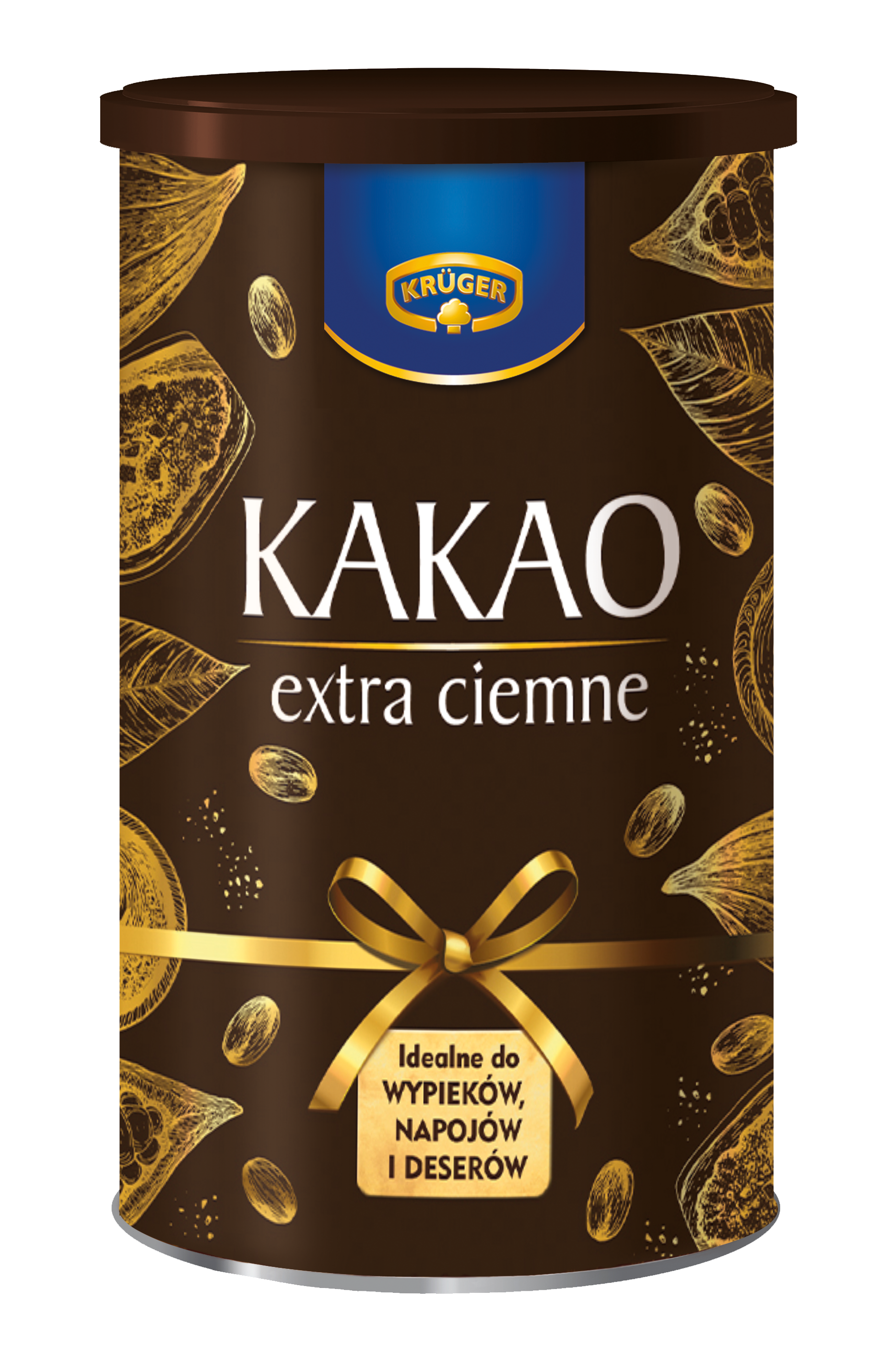Krüger Kakao extra ciemne o obniżonej zawartości tłuszczu