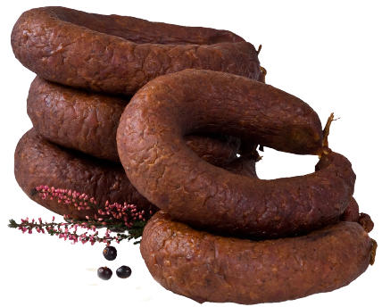 Traditionelles Essen Geräucherte Wacholderwurst, Geräuchert Minimal