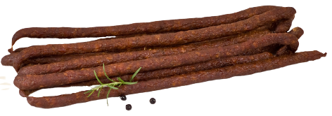 Traditional Food of Swojskie Smoked Dried Swojskie Kabanosy