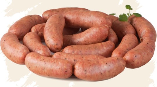 Traditional Food Piast, pork, smoked and steamed sausages