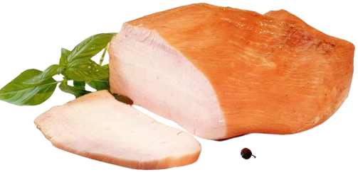 Traditional Food: Smoked, steamed turkey tenderloin, packed 