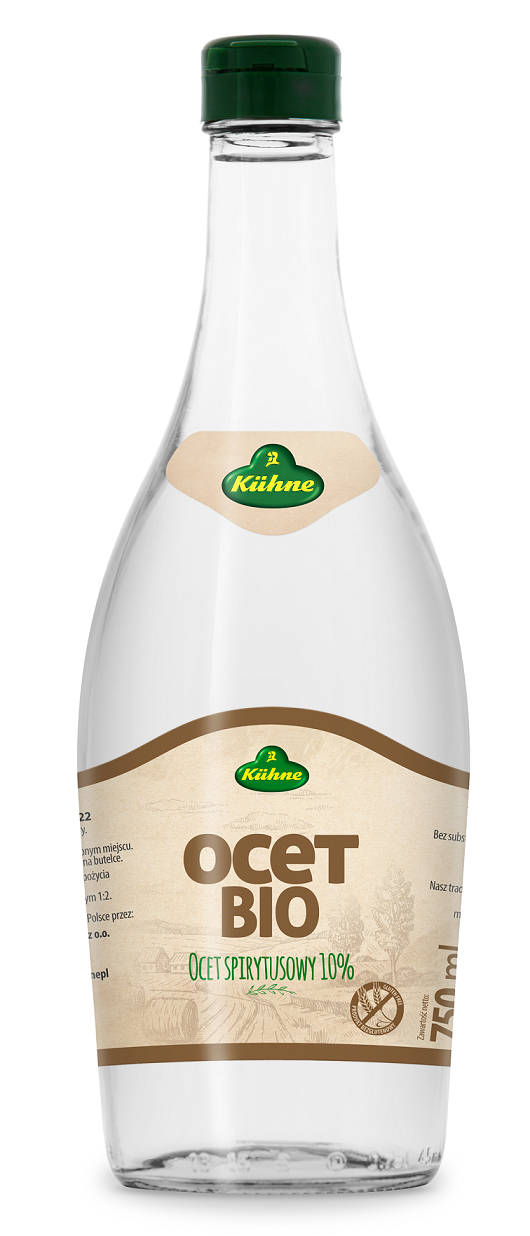 Kühne Ocet Spirytusowy 10% Bezglutenowy, BIO