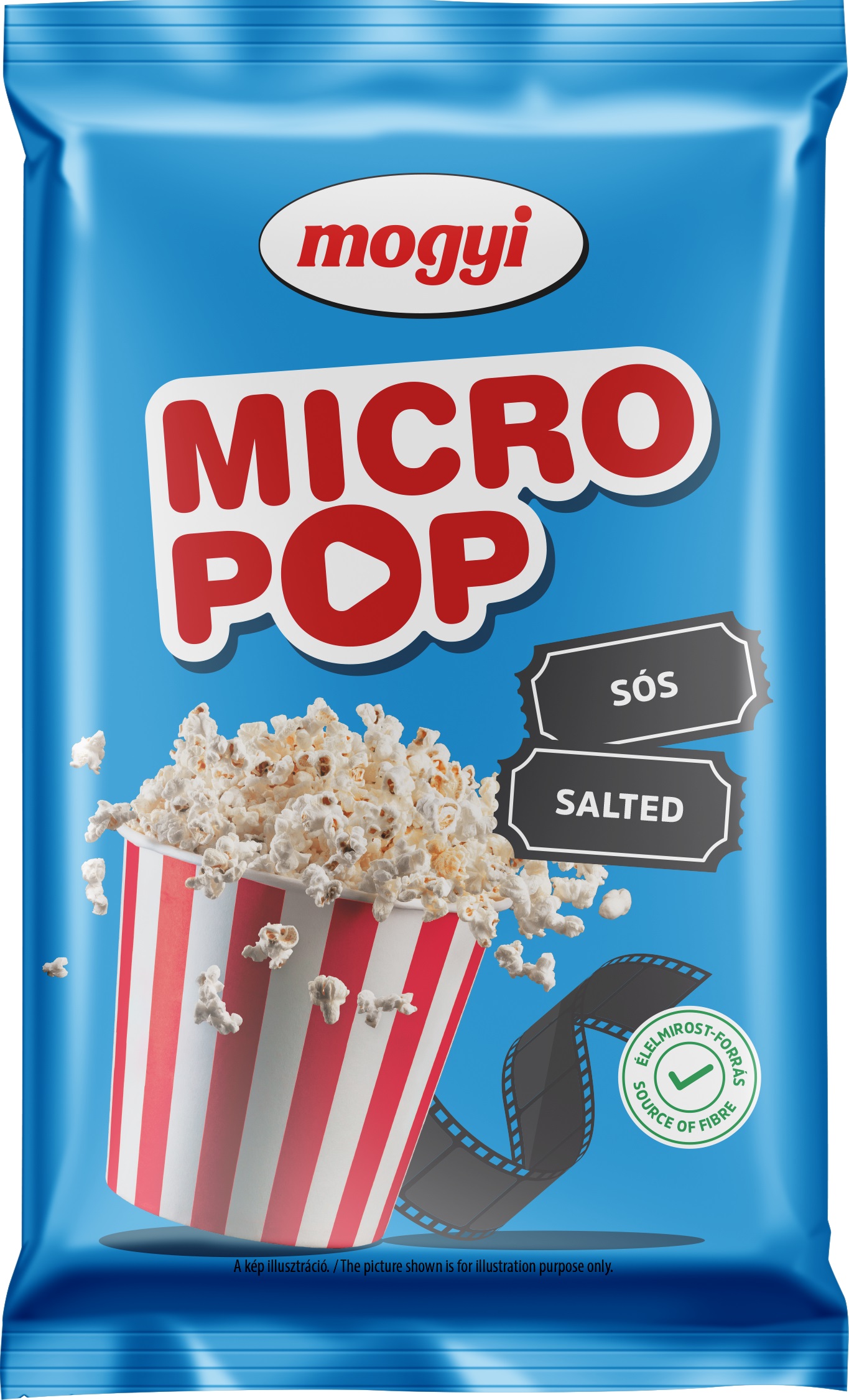 Mogyi gesalzenes Mikrowellen-Popcorn