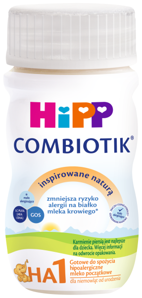 HIPP HA1 COMBIOTIK Hypoallergenic initial milk, liquid