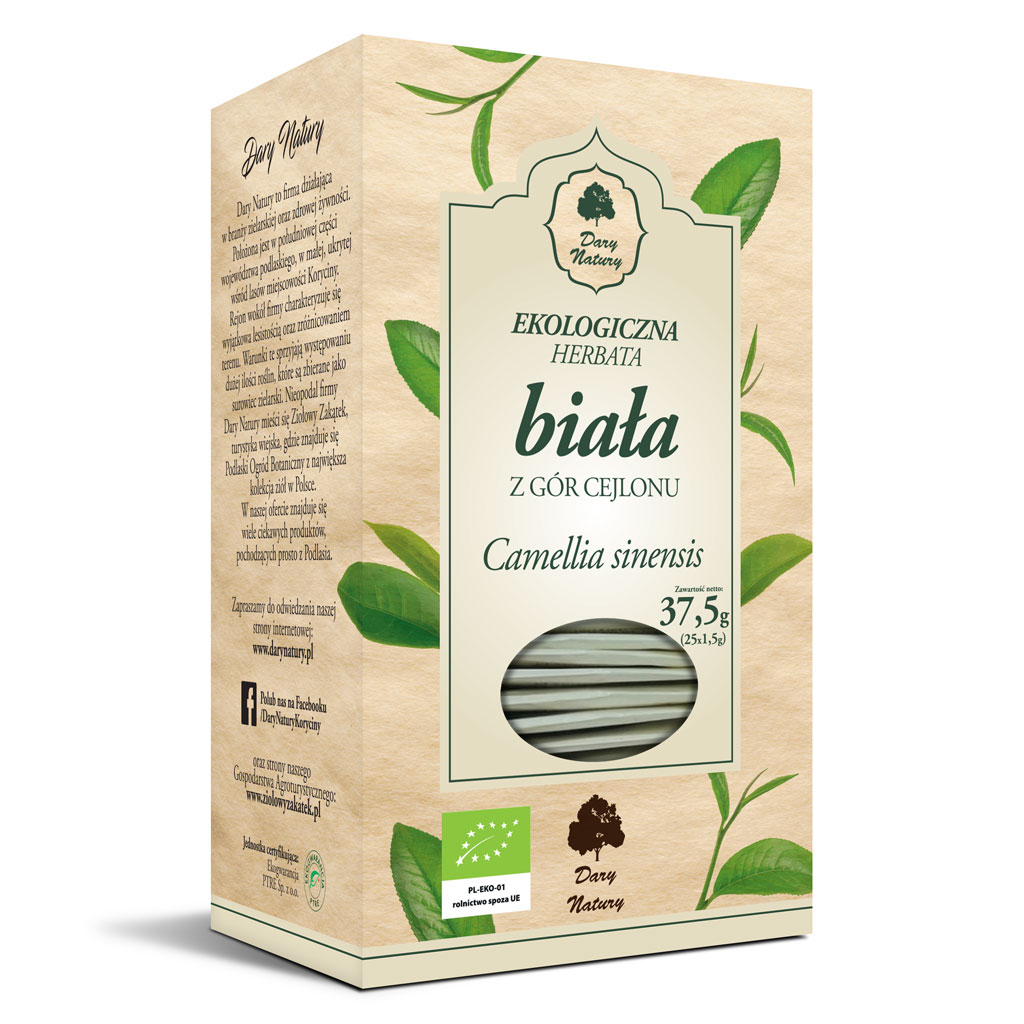 Dary Natury Herbata biała cejlońska BIO