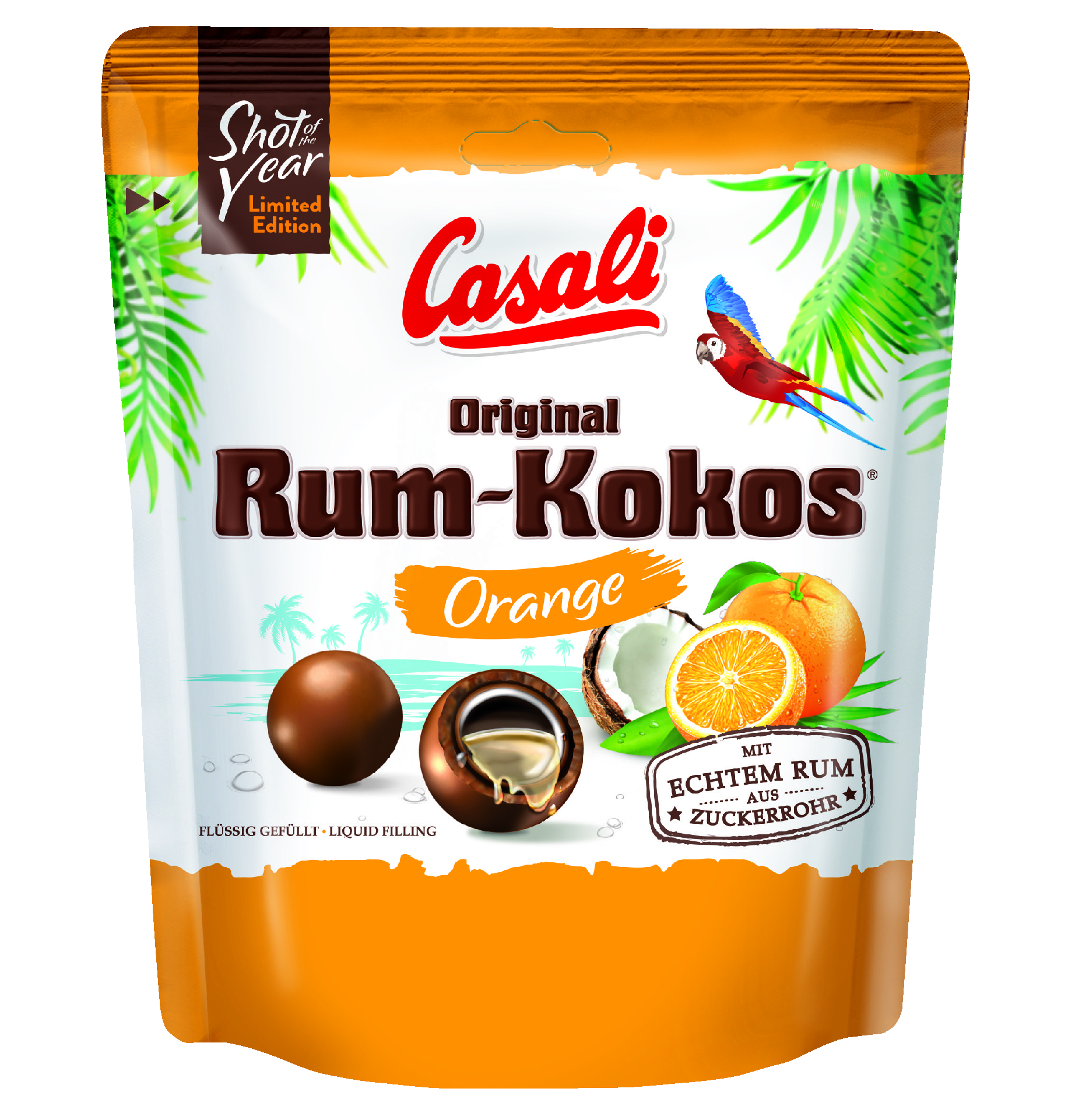 Casali Draże Rum-Kokos Orange