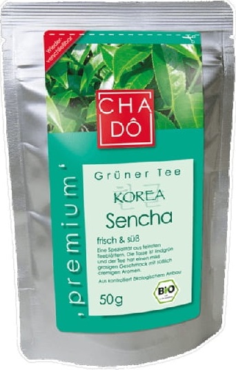 Cha Do Korea Sencha Herbata zielona premium BIO