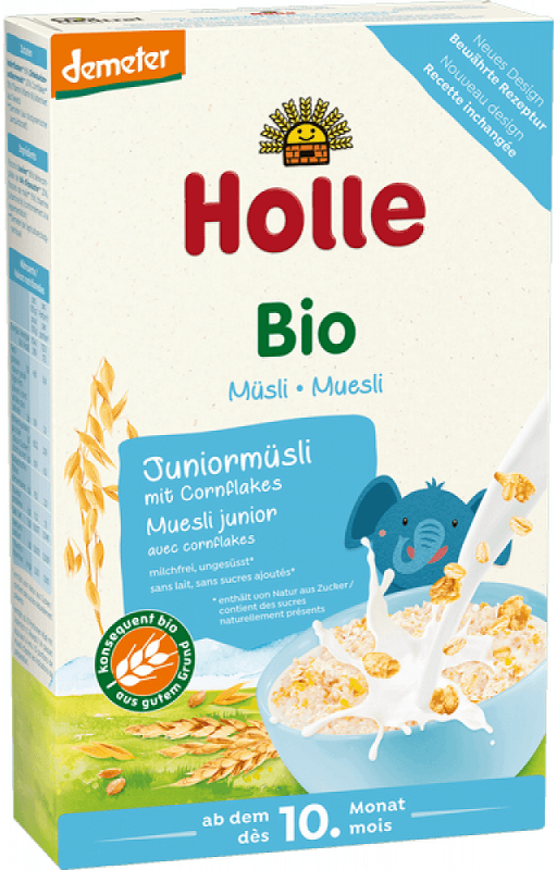 Holle Bio-Mehrkornbrei mit Cornflakes, BIO ohne Milchprodukte