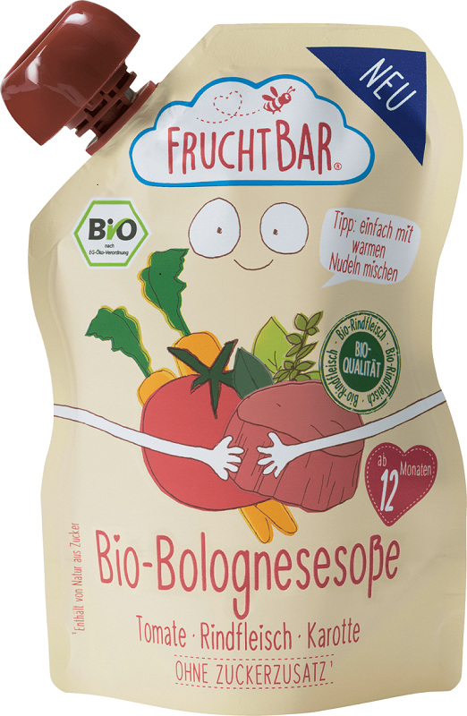 Fruchtbar Bolognese Sauce mit BIO Rindfleisch