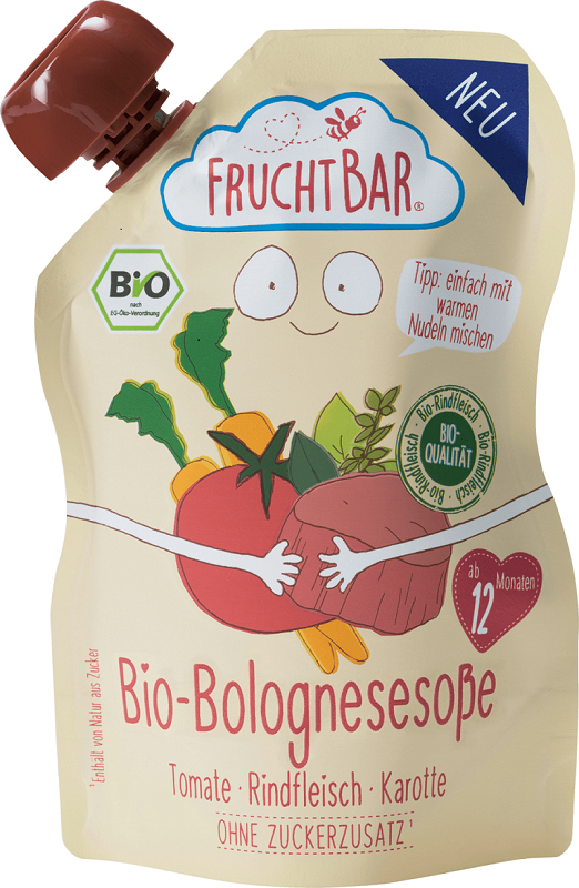 Fruchtbar Sos Bolognese z wołowiną  BIO